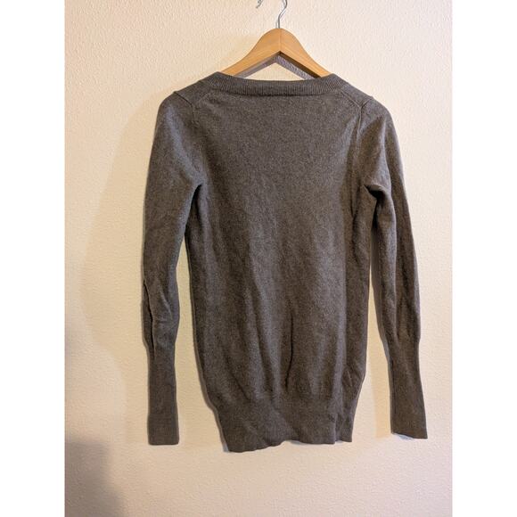 J. Crew cashmere brown sweater v neck size S - Picture 6 of 6